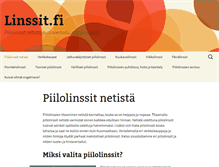 Tablet Screenshot of linssit.fi